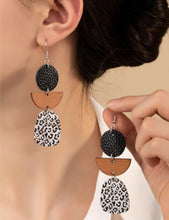 Load image into Gallery viewer, Leopard Statement Earrings

