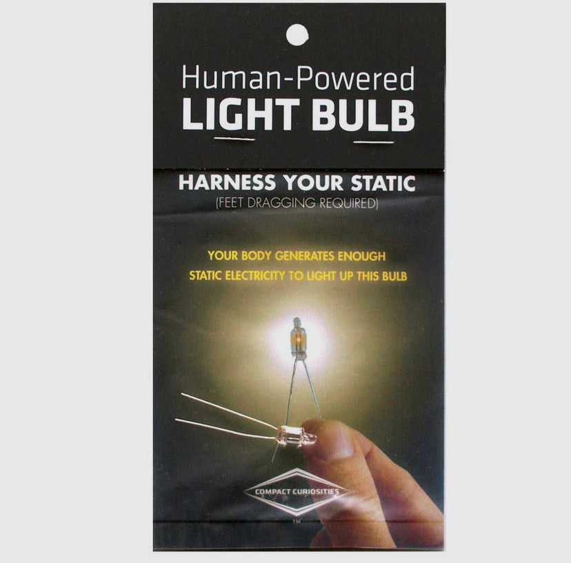 Human-Powered Light Bulb