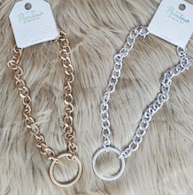 Load image into Gallery viewer, Ring Chain Necklace - 2 Colors
