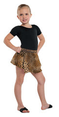 Leopard Chiffon Skirt