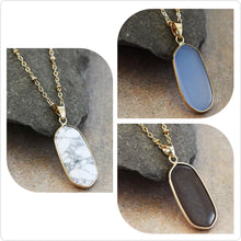 Load image into Gallery viewer, Stone Pendant Necklace
