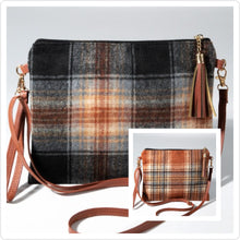 Load image into Gallery viewer, Plaid Crossbody Bag
