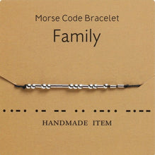 Load image into Gallery viewer, Morse Code Bracelets
