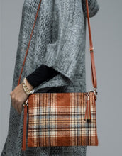 Load image into Gallery viewer, Plaid Crossbody Bag
