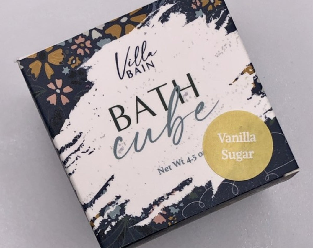 Vanilla Sugar Bath Cube