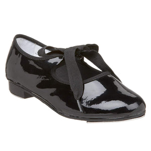 Youth Black Patent Tap Shoes