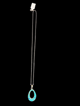 Load image into Gallery viewer, SS Opal &amp; Turquoise Necklace
