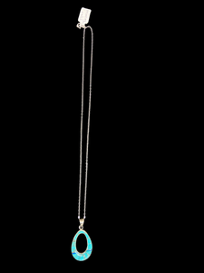 SS Opal & Turquoise Necklace