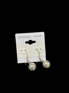 Sterling Silver Navajo Pearl Earrings