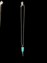 Load image into Gallery viewer, SS Turquoise Necklace
