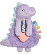 Load image into Gallery viewer, Itzy Ritzy Plush Dino with Silicone Teether
