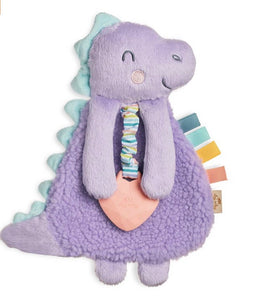 Itzy Ritzy Plush Dino with Silicone Teether
