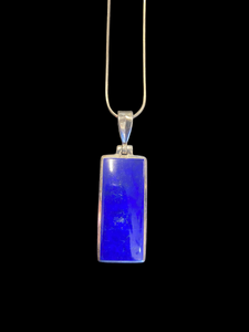 Sterling & Lapis Necklace