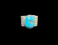 Load image into Gallery viewer, Sterling Silver Turquoise Ring
