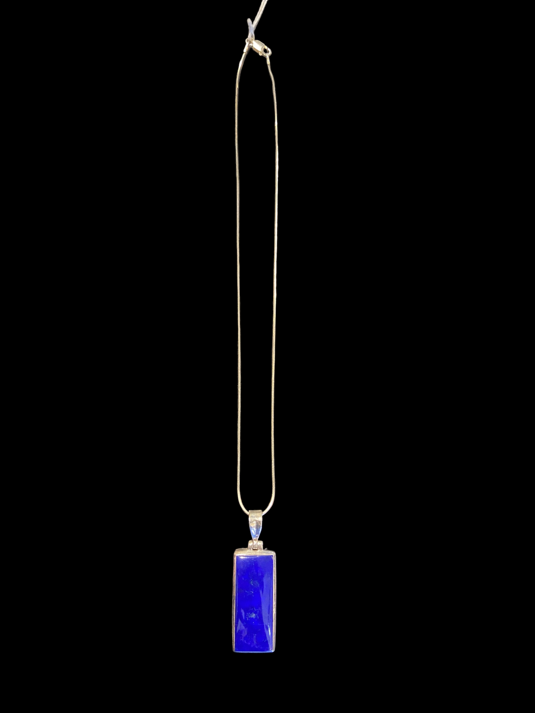 Sterling & Lapis Necklace