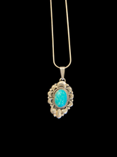 Load image into Gallery viewer, Sterling &amp; Turquoise Necklace
