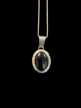 Load image into Gallery viewer, Sterling &amp; Black Onyx Necklace
