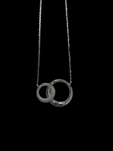 Load image into Gallery viewer, SS &amp; CZ Necklace
