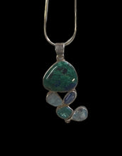 Load image into Gallery viewer, Sterling Silver Multi Stone Necklace
