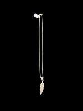 Load image into Gallery viewer, Sterling Feather Necklace
