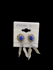Sterling & Lapis Earrings