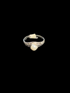 Sterling Pearl Ring