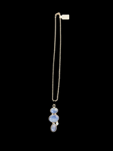 Load image into Gallery viewer, Sterling Blue Topaz &amp; Kyanite Necklace
