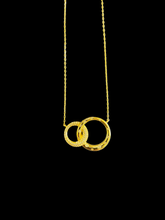 Load image into Gallery viewer, Gold Plate &amp; CZ Necklace
