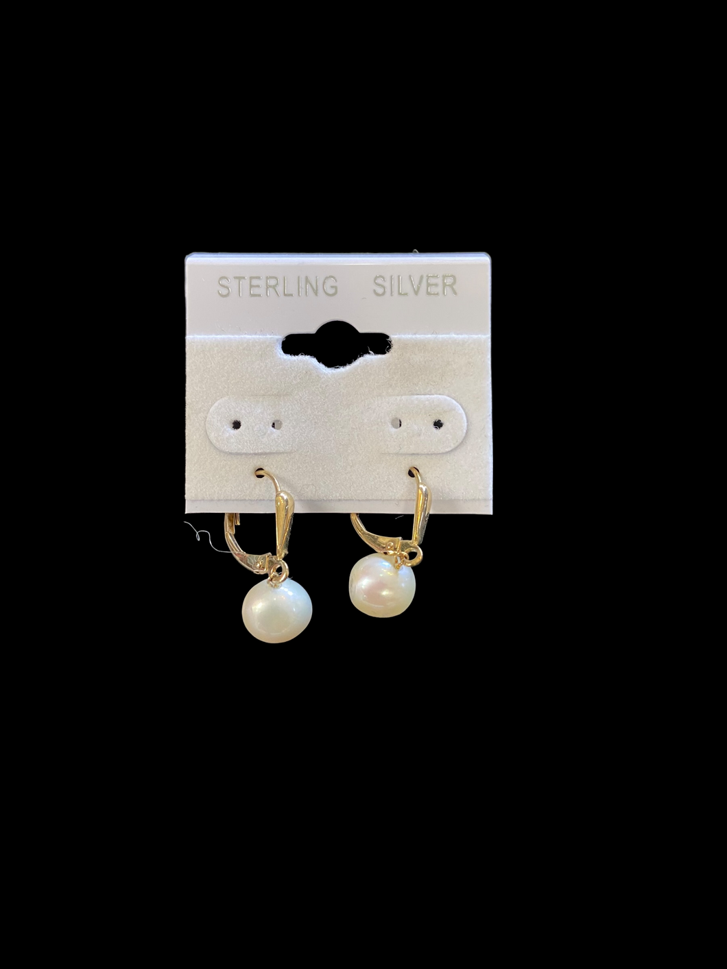 14 K & Pearl Earrings