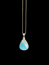 Load image into Gallery viewer, SS &amp; Blue Apatite Necklace
