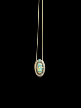 Load image into Gallery viewer, Sterling Silver &amp; Opal Necklace
