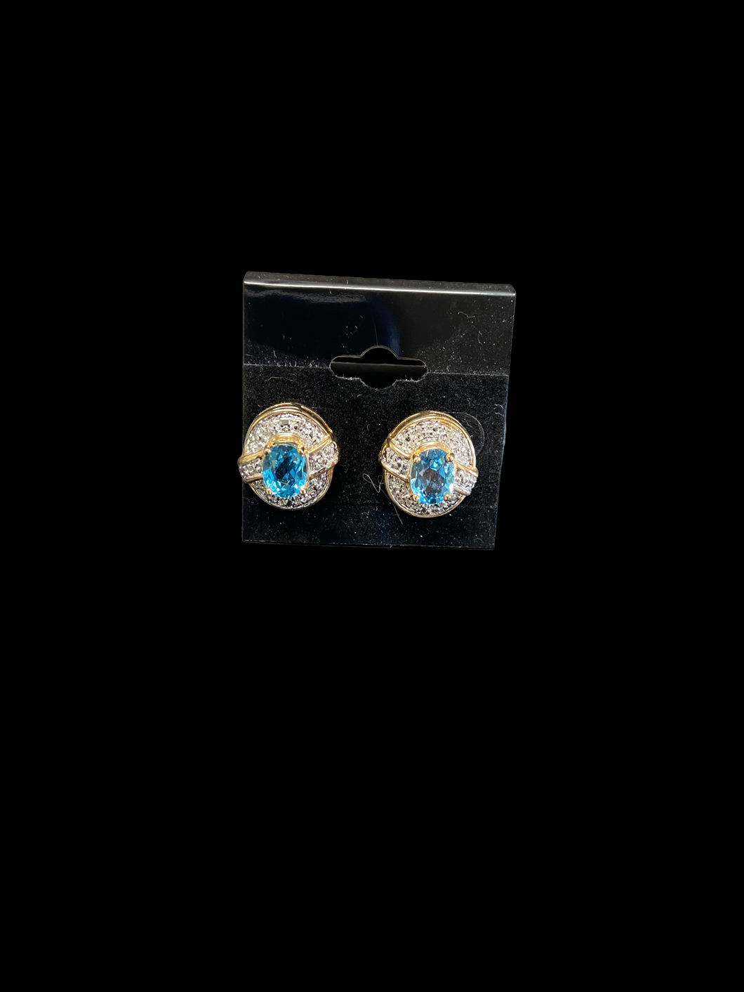 Sterling & Crystal Earrings